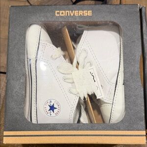 Converse Infant White Sneakers